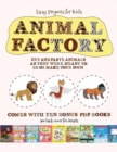 Easy Projects for Kids (Animal Factory - Cut and Paste) : This book comes with a collection of downloadable PDF books that will help your child make an excellent start to his/her education. Books are - Book