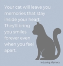 Condolence book for cats (hardback cover) - Book