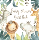 Safari Baby Shower Guest Book (Hardcover) - Book
