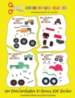 Scherenkenntnisse fur die Vorschule : Schneiden und Kleben - Monster Trucks - Book