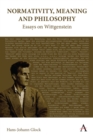 Normativity, Meaning and Philosophy: Essays on Wittgenstein - Book