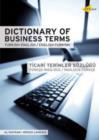 Dictionary Of Business Terms Turkish-english/english-turkish - Book