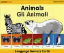 Language Memory Cards - Animals - English-polish - Book