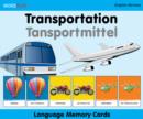 Language Memory Cards - Transportation - English-german - Book