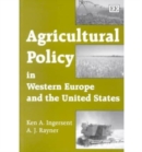 Agricultural Policy in Western Europe and the United States - Book