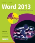 Word 2013 in Easy Steps - Book