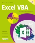 Excel VBA in easy steps : Covers Visual Studio Community 2017 - Book