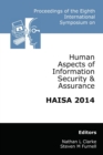 Proceedings of the Eighth International Symposium on Human Aspects of Information Security & Assurance (HAISA) - Book