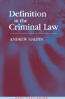 Definition in the Criminal Law - Book