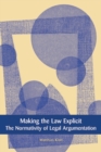 Making the Law Explicit : The Normativity of Legal Argumentation - Book