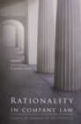 Rationality in Company Law : Essays in Honour of DD Prentice - Book
