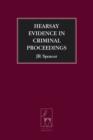 Hearsay Evidence in Criminal Proceedings - Book