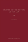 Studies in the History of Tax Law, Volume 3 - Book