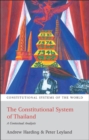 The Constitutional System of Thailand : A Contextual Analysis - Book