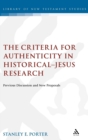 Criteria for Authenticity in Historical-Jesus Research - Book