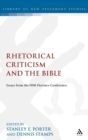 Rhetorical Criticism and the Bible : Essays from the 1998 Florence Conference - Book