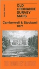 Camberwell and Stockwell 1871 : London Sheet 102.1 - Book