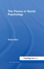 The Person in Social Psychology - Book