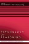Psychology of Reasoning : Theoretical and Historical Perspectives - Book