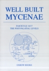 Well Built Mycenae, Fasc 16/17 - Book