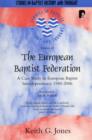 Sbht: The European Baptist Federation - Book