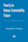 Poverty As Human Contestability Failure - Book