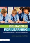 Behaviour for Learning : Proactive Approaches to Behaviour Management - Book