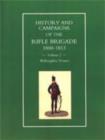 History and Campaigns of the Rifle Brigade : 1809-1813 Pt. 2 - Book