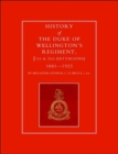 History of the Duke of Wellington's Regiment, 1st and 2nd Battalions 1881-1923 - Book