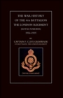 War History of the 4th Battalion the London Regiment (Royal Fusiliers) 1914-1919 - Book