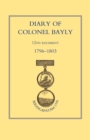Diary of Colonel Bayly, 12th Regiment 1796-1830 (Seringapatam 1799) - Book