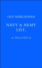 Old Shirburnian Navy and Army List (1914-18) - Book
