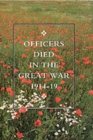 Officers Died in the Great War 1914-1919 - Book
