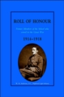 Glasgow Academy Roll of Honour - Former Members of the School Who Served in the Great War 1914-1918 - Book