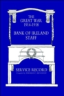 Great War 1914-1918 Bank of Ireland Staff Service Record - Book