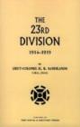 The Twenty-third Division 1914-1919 - Book