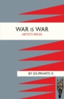 War is War : Artists Rifles - Book
