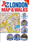 London A-Z Map and Walks - Book
