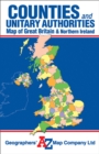 Great Britain Counties and Unitary Authorities Map - Book