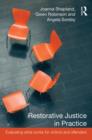 Restorative Justice in Practice : Evaluating What Works for Victims and Offenders - Book