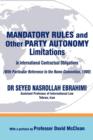 Mandatory Rules and Other Party Autonomy Limitations in International Contractual Obligations - Book