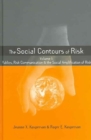 Social Contours of Risk : Two volume Set - Book