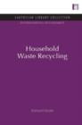 Household Waste Recycling - Book