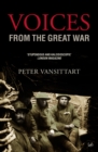 Voices From the Great War - Book