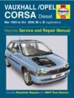 Vauxhall/Opel Corsa Diesel (Mar 93 - Oct 00) K To X - Book