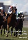 Flat Handicap Winners 2007-2008 - Book