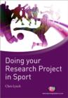 Doing your Research Project in Sport - Book