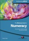 The Minimum Core for Numeracy: Knowledge, Understanding and Personal Skills - Book