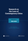 Research on the Laws of Contemporary China Volume 3 : 1992-2009 - Book