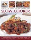 Simple & Easy Recipes for the Slow Cooker - Book